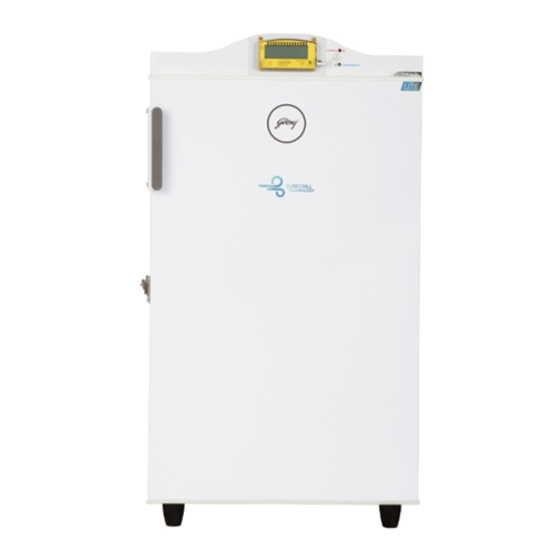 Godrej Appliances Sure Chill GVR 25 LITE DC Manual De Uso Y Mantenimiento