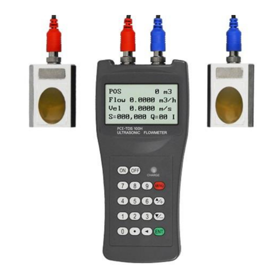 PCE -TDS 100H Manual De Instrucciones De Uso