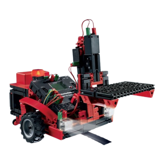 fischertechnik COMPUTING ROVO TX Explorer Instrucciones De Construcción