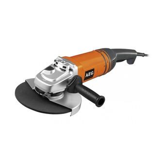AEG Power Tools WS 21-180E Manual Original