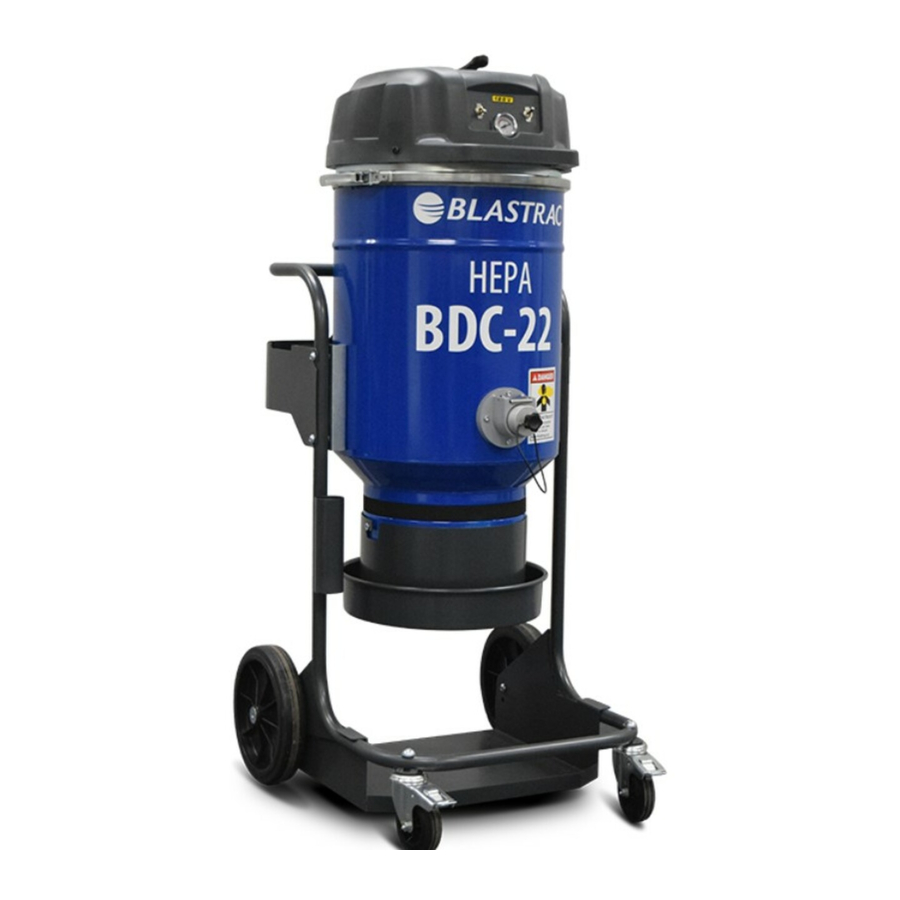 Blastrac BDC-22 Manual De Instrucciones