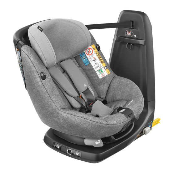 Maxi-Cosi AxissFix Manual Del Usuario