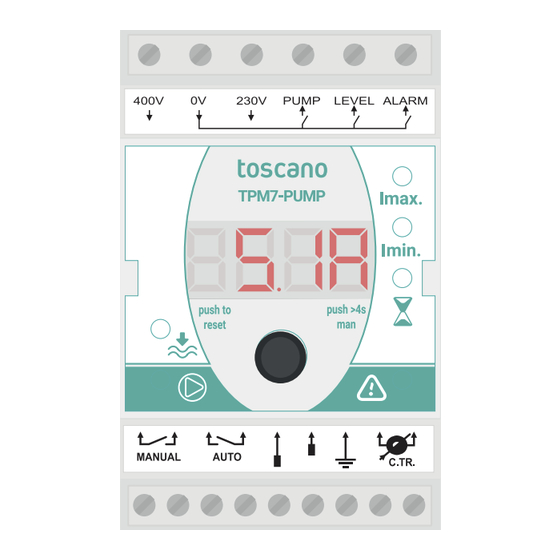 toscano TPM7-PUMP Manual De Usuario