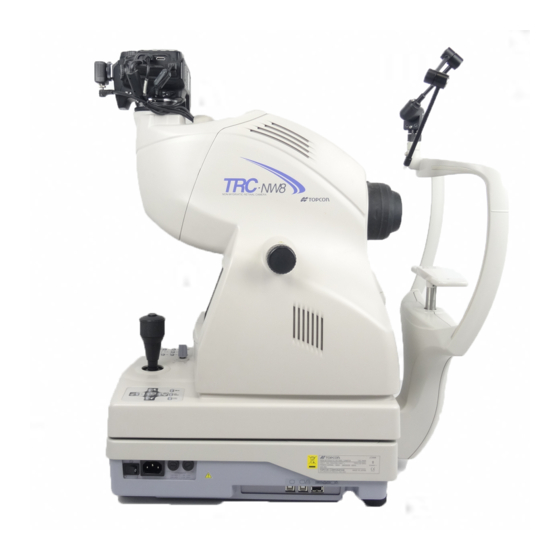 Topcon TRC-NW8 Manual De Instrucciones