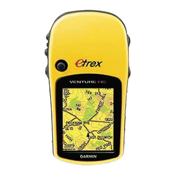 Garmin e Trex Ventura HC Manual Del Uso