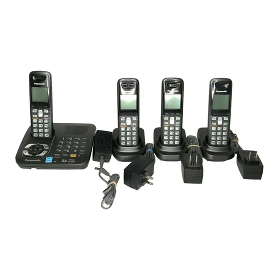 Panasonic KX-TG6441 Serie Manuales