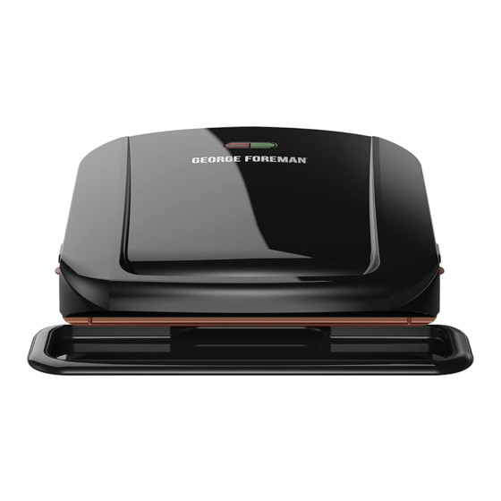 George Foreman GRP1060 Manual De Uso