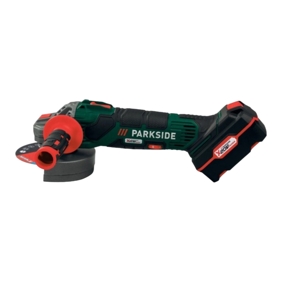 Parkside PWSA 20-Li B3 Traducción Del Manual De Instrucciones Original