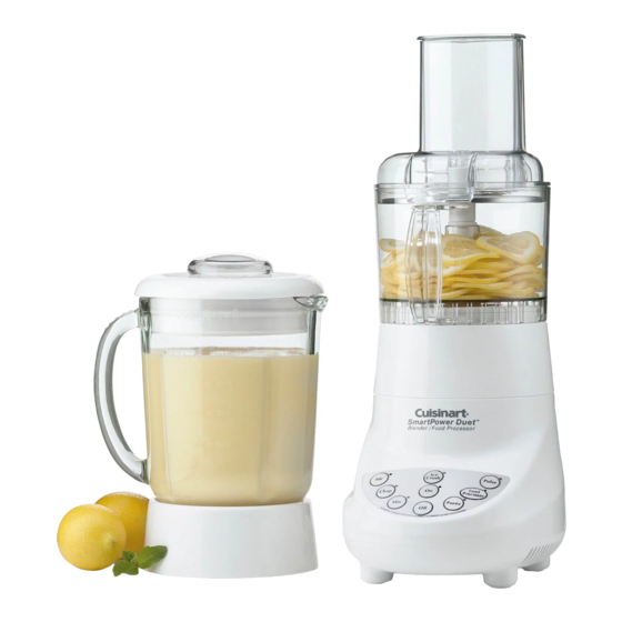 Cuisinart BFP-703 Manual De Instrucciones