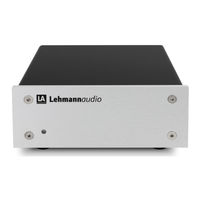 Lehmannaudio Black Cube SE II Manual De Instrucciones