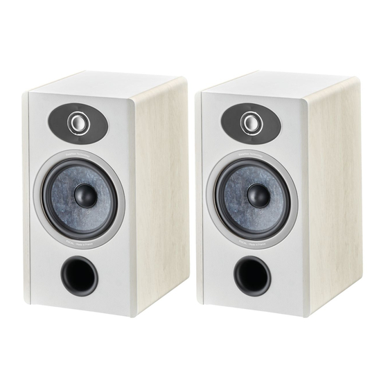 Focal VESTIA N1 Instrucciones De Uso