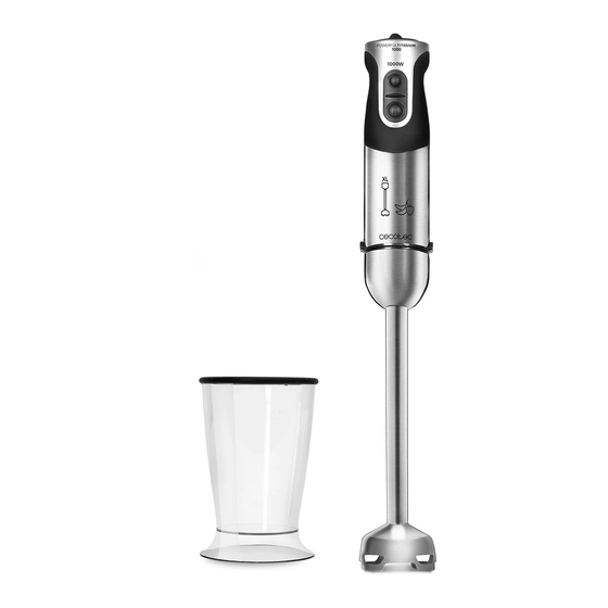 cecotec POWERFUL TITANIUM 1000 Manual De Instrucciones