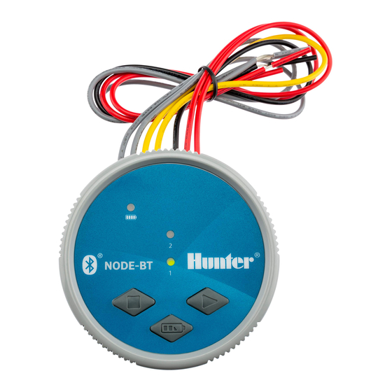 Hunter NODE-BT Guia De Inicio Rapido