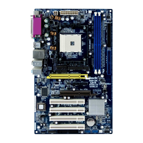 ASROCK K8Upgrade-NF3 Manual De Instrucciones