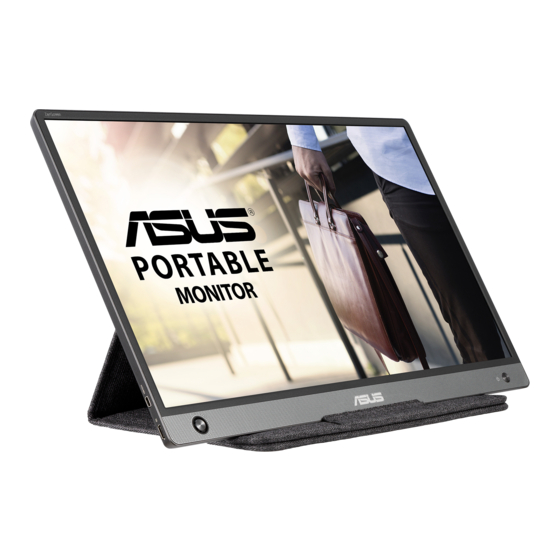Asus ZenScreen MB16AH Guia Del Usuario