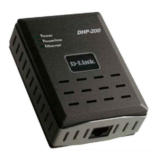 D-Link DHP-200 Manuales