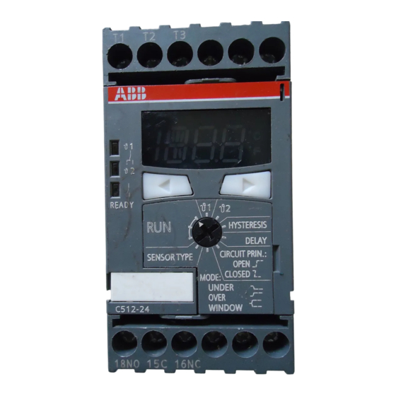 ABB C512 Instrucciones De Servicio