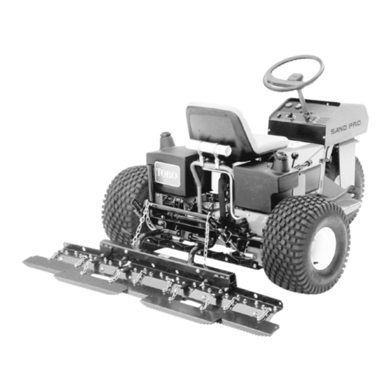 Toro SAND PRO 2020 Guía Del Usario