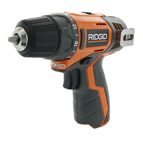 RIDGID R82005 Manuales