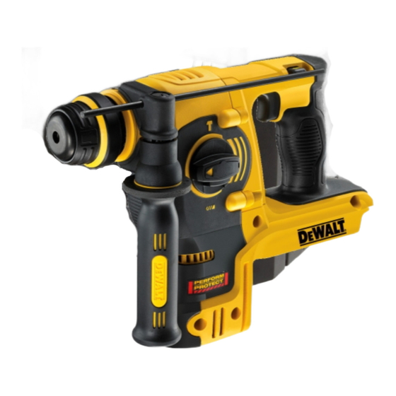 DeWalt DCH363 Manual De Instrucciones