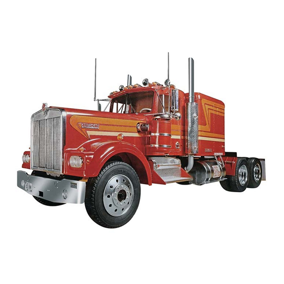 Monogram KENWORTH W-900 CONVENTIONAL Manuales