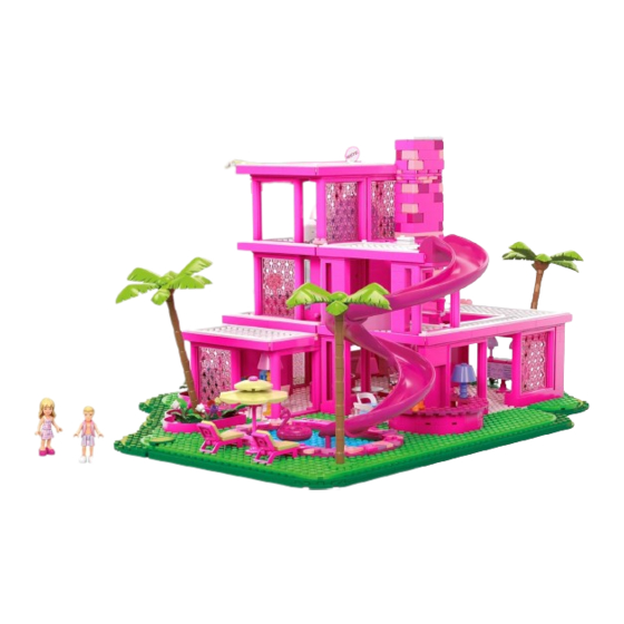 Mega BARBIE THE MOVIE DREAMHOUSE Manuales