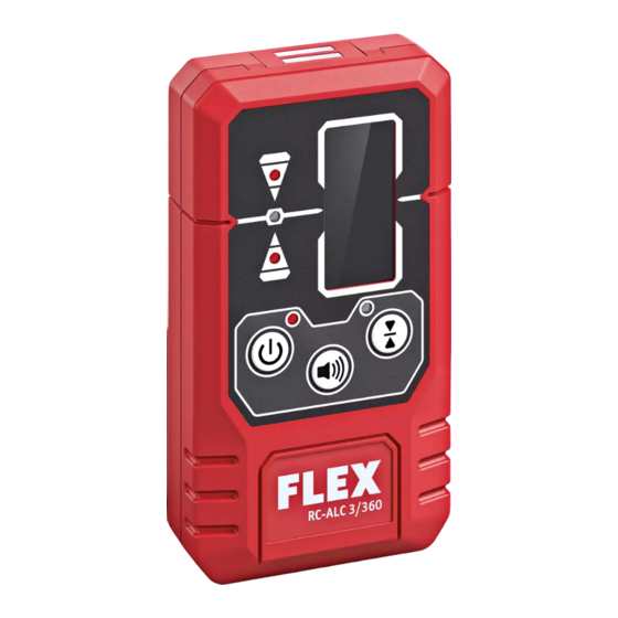 Flex RC-ALC 3/360 Manual Del Usuario