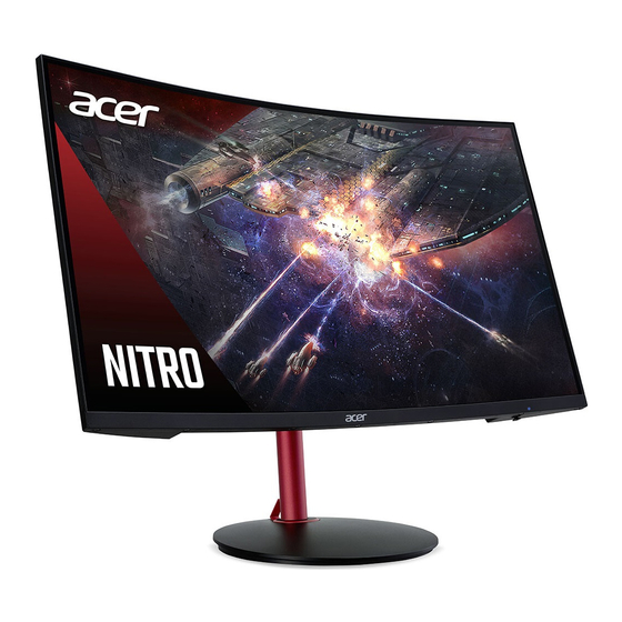 Acer Nitro XZ2 Serie Guia De Inicio Rapido