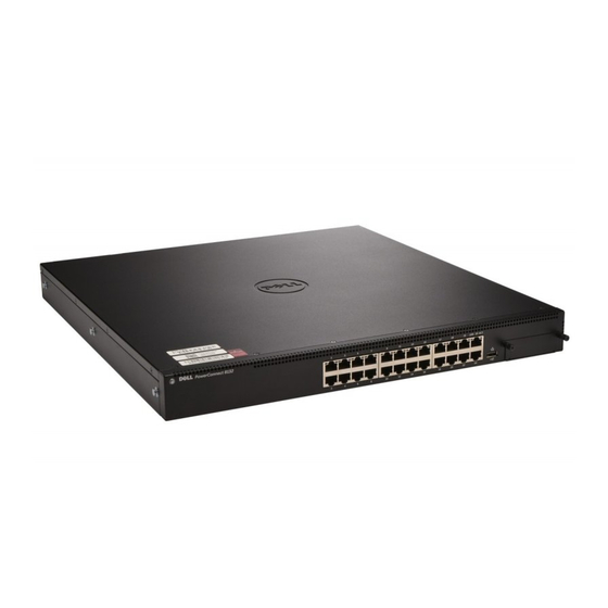 Dell PowerConnect 8100 Serie Manuales