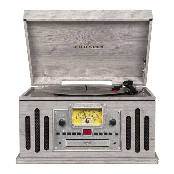 Crosley CR704B Manual Del Usuario