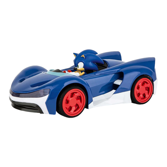 Carrera RC Team Sonic Racing Sonic Instrucciones De Montaje Y De Servicio