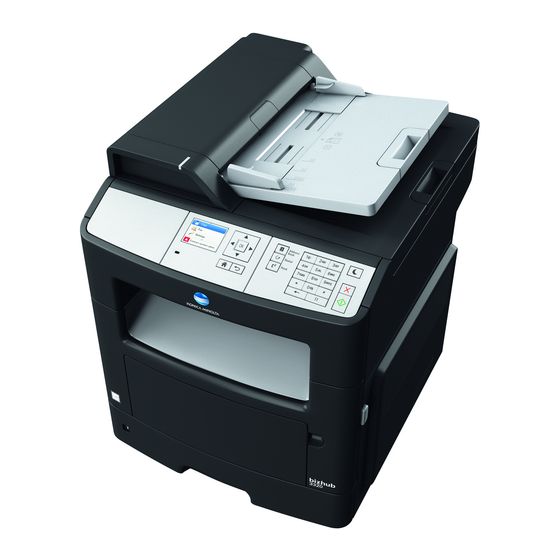 Konica Minolta bizhub 3320 Referencia Rápida