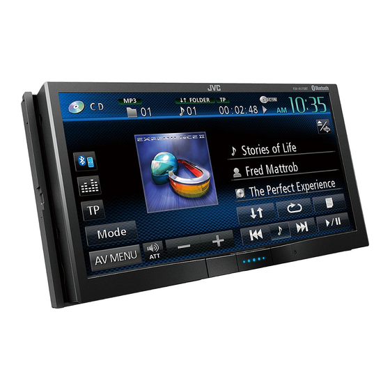JVC KW-AV70BT Manual De Instrucciones