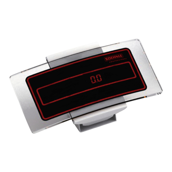 Soehnle Professional 7871 Instrucciones De Uso
