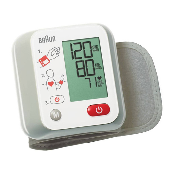 Braun VitalScan 1 Manual Del Usuario