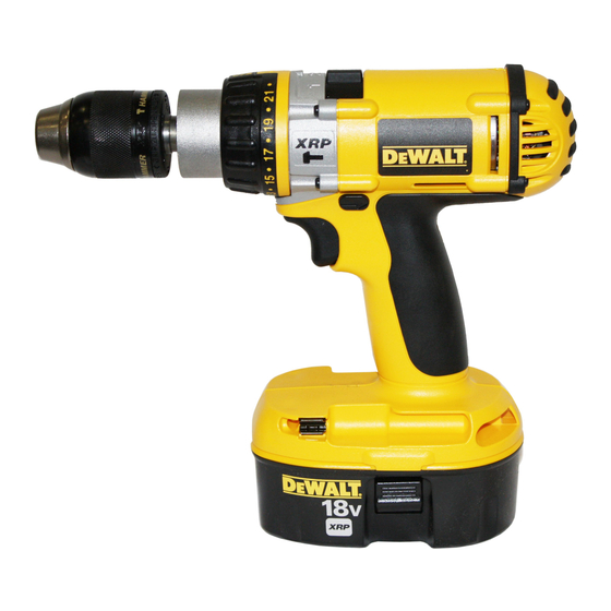 DeWalt DC984VA Manual De Instrucciones