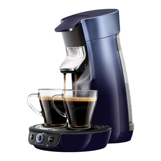 Philips SENSEO Viva Café HD7825/60 Manual De Instrucciones