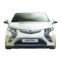 Opel AMPERA 2012 Manual De Instrucciones