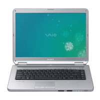 Sony Vaio VGN-NR100 Serie Guía De Usuario