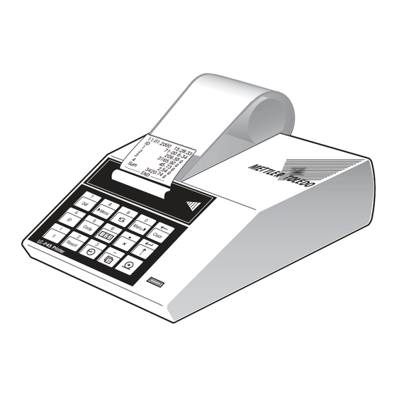Mettler Toledo LC-P45 Instrucciones De Manejo