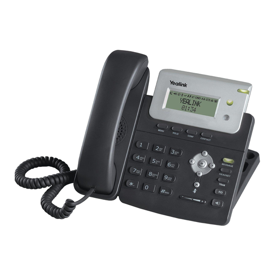 Yealink SIP-T20P Manual De Uso
