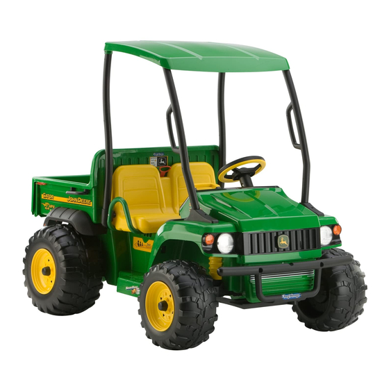 Peg-Perego JOHN DEERE GATOR HPX SE Empleo Y Manutencion