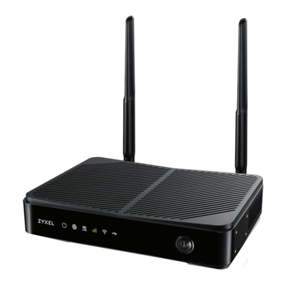 Zyxel LTE3301-PLUS Guia De Inicio Rapido