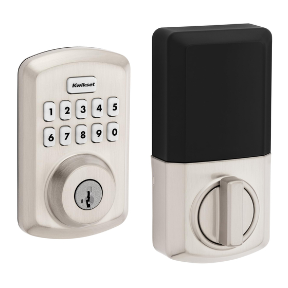 Kwikset Powerbolt 250 Guía De Instalación Y Usuario