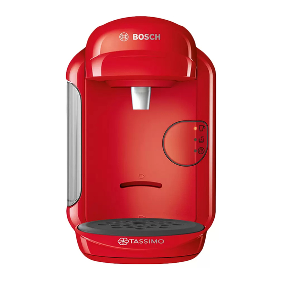 Bosch TASSIMO VIVY 2 TAS1403 Instrucciones De Uso