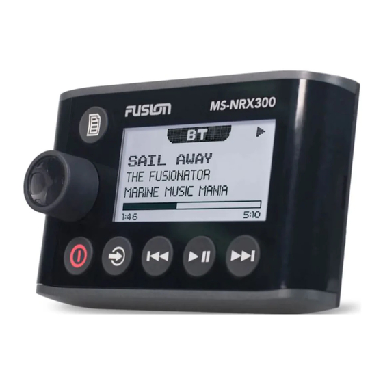 Fusion MS-NRX300 Instrucciones De Instalación