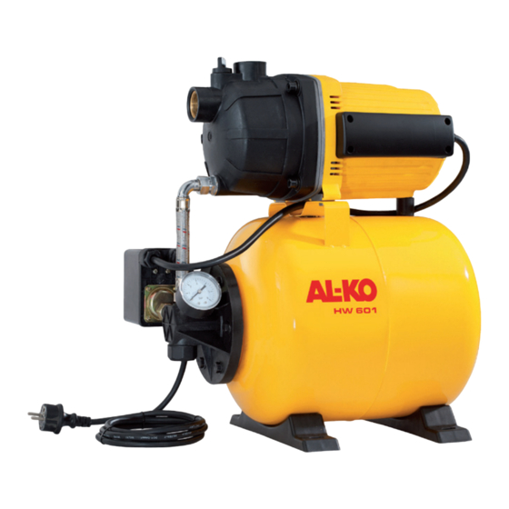 AL-KO HW 601 Manual Del Usuario