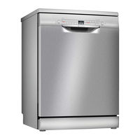 Bosch SMS2HTI60E Manual De Usuario