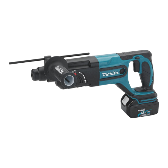 Makita XRH04 Manual De Instrucciones