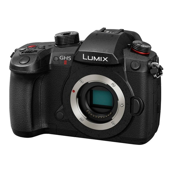 Panasonic Lumix DC-GH5M2 Instrucciones De Funcionamiento